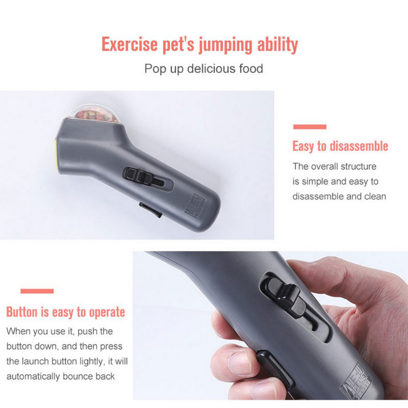 Dog Treat Launcher | Interactive Chase & Fetch Training Toy