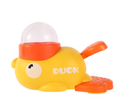 Duck Puzzle Treat Dispenser | No-Battery Dog Enrichment Toy