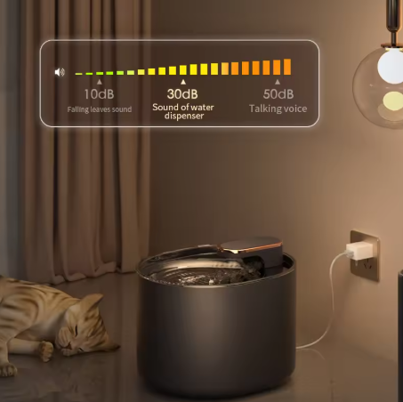 Automatic Pet Water Fountain | Ultra-Quiet USB Dog & Cat Dispenser