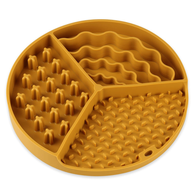 Dog Lick Mat for Anxiety Relief | Suction Cup Slow Feeder Silicone
