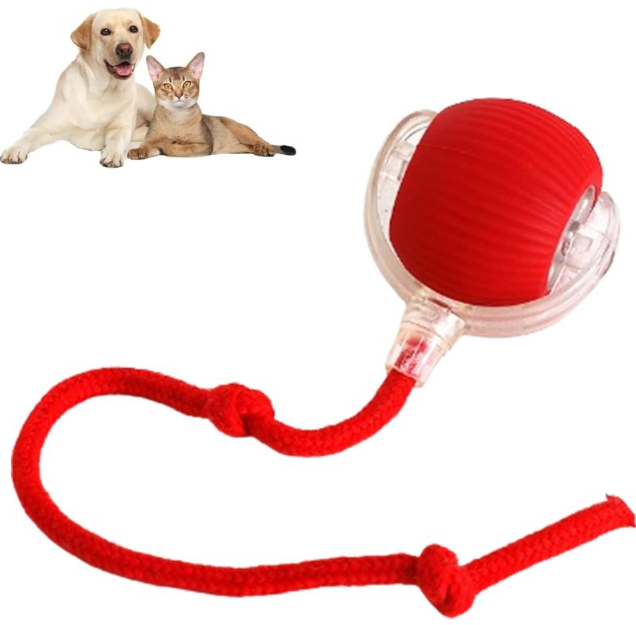 Automatic Rolling Dog Toy Ball | Motion Sensor USB Rechargeable
